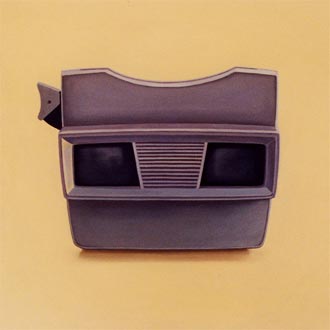 ViewMaster, painting by Teresa Dias Coelho